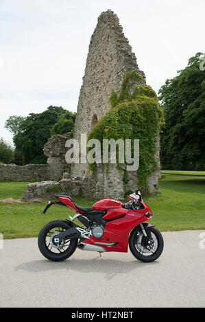 2014 Ducati 899 Panigale Artist: Unknown. Stock Photo