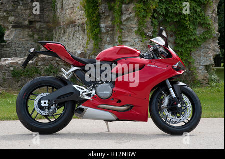 2014 Ducati 899 Panigale Artist: Unknown. Stock Photo