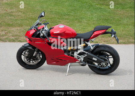 2014 Ducati 899 Panigale Artist: Unknown. Stock Photo