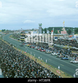 1966 Le Mans start. Artist: Unknown. Stock Photo