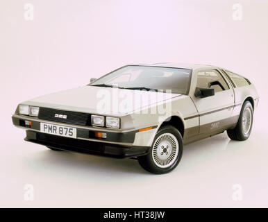 1982 DeLorean. Artist: Unknown. Stock Photo