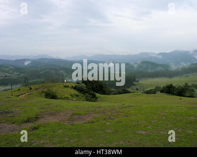 Ooty mountain peaks Stock Photo