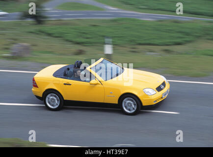 1998 Mercedes Benz SLK 230. Artist: Unknown. Stock Photo