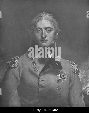 Lieutenant-General Sir John Charles Chisholm Richards portrait in a ...