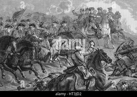 Battle of Dettingen Stock Photo - Alamy