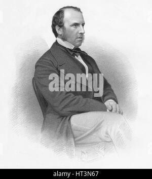 'Right Hon. Viscount Canning', 1859. Artist: William Roffe. Stock Photo
