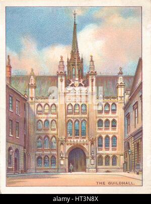 Exterior façade of The Guildhall, a Grade 1 listed building, location ...