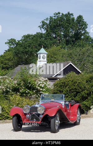 1937 SS 100 Artist: Unknown. Stock Photo