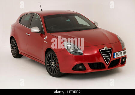 2010 Alfa Romeo Giulietta 1750 Cloverleaf Artist: Unknown. Stock Photo