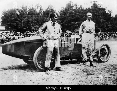 1923 French Grand Prix, Henry Segrave in Sunbeam Artist: Unknown. Stock Photo