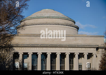 Massachusetts Institute of Technology (MIT) Dome - Cambridge, Massachusetts, USA Stock Photo