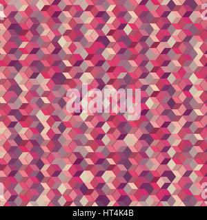 Abstract colorful shining cube background with different transparency Stock Vector