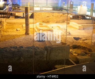 Antiquarium Roman Archaeological museum,  Plaza de la Encarnacion, in city centre Seville, Spain Stock Photo