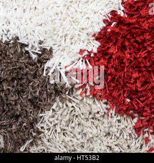 Shaggy carpet background Stock Photo