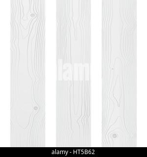 vector colored flat design light white wood boards texture decoration background Stock Vector