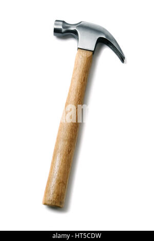 Hammer on white background Stock Photo