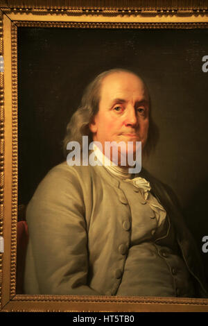 Benjamin Franklin's Portrait displaying at Smithsonian National ...