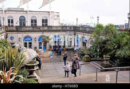 The Sealife Centre in Brighton is the worlds oldest aquarium and was built in 1872 by Eugenius Birch Stock Photo