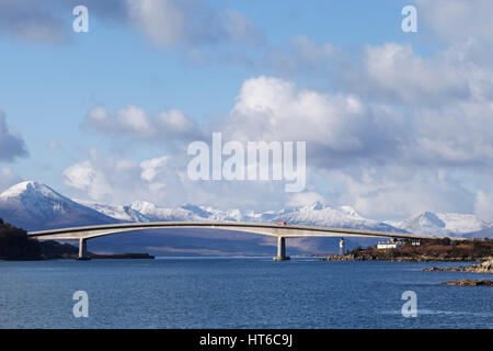 Skye Road Bridge, Kyle of Lochalsh, West Highlands Stock Photo