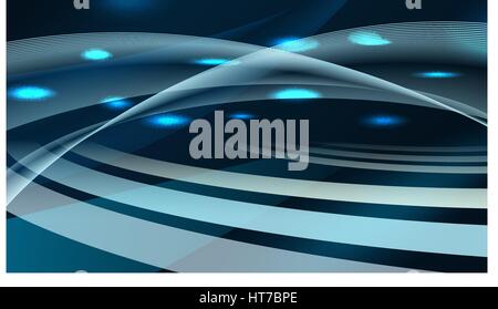 Vector Blue Tone Abstract Background, Eps10, Gradient Mesh, And Transparency Used Stock Vector