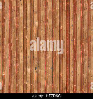 Flaking paint texture of the old container. Copper color cargo ship container repeating texture Stock Photo