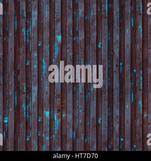Flaking paint texture of the old container. Dark purple cargo ship container repeating texture Stock Photo