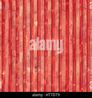Flaking paint texture of the old container. Red cargo ship container repeating texture Stock Photo