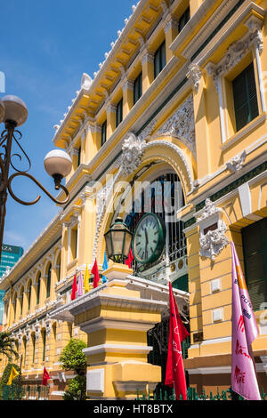 Central Post Office, Ho Chi Minh City, Vietnam Stock Photo