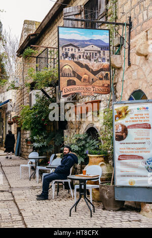 old Zefat ,Safed,Tzfat,Zephath Stock Photo