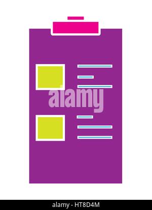 Colorful medical chart icon vector isolated white background. Medical icons. Stock Vector