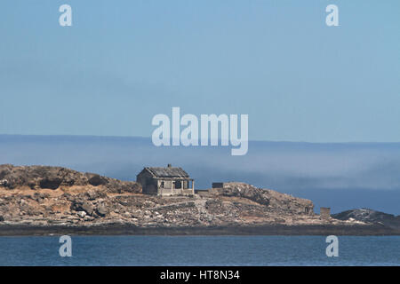 House on Halifax Island,  Diaz Point, Namibia Stock Photo