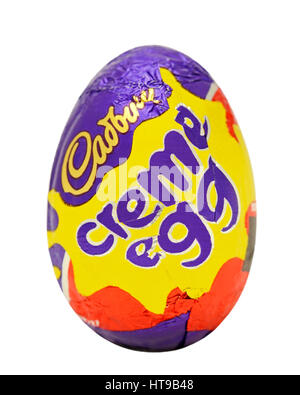 Cadburys Creme Egg Stock Photo