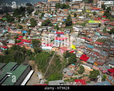 SLUMS, VENEZUELA, CARACAS, SAN AGUSTIN Stock Photo