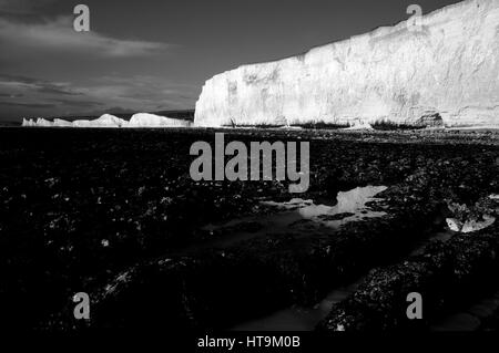 Beachy Head and Seven Sisters, Sussex, UK Stock Photo