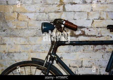 weathered old bike Stock Photo