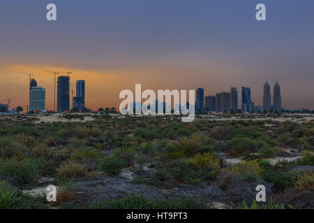 UAE, Dubai Marina. Jumeirah Beach water jet pack stunt flyers Stock Photo -  Alamy