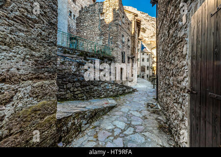 Italy Friuli Dolomiti Friulane natural Park Valcellina - The village of Casso