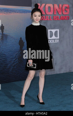 Jing Tian at the Premiere of Warner Bros. Pictures' 
