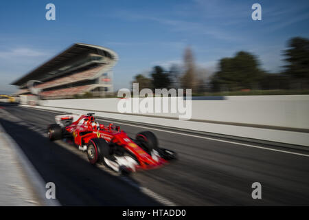 Porte-clés Sebastian Vettel Ferrari SF70H Métal F1 -  France