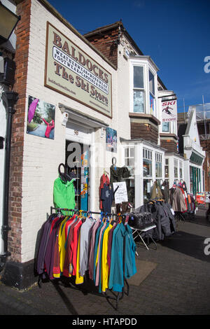 General view of West Malling in Kent, UK. Stock Photo