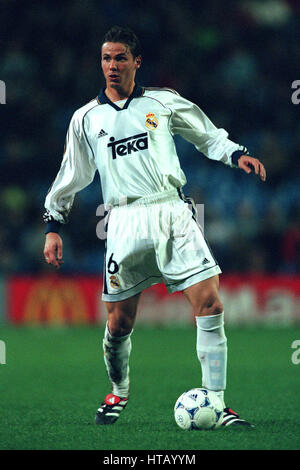 FERNANDO REDONDO REAL MADRID FC 03 March 1999 Stock Photo