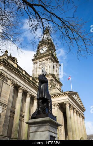 Bolton Town Hall . Bolton Town Centre, Bolton , England , UK Stock Photo