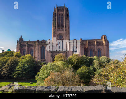 Liverpool Anglican cathedral St. James' Stock Photo