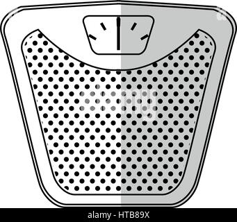 weight scale icon Stock Vector