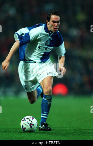 JASON MCATEER BLACKBURN ROVERS FC 30 January 1999 Stock Photo