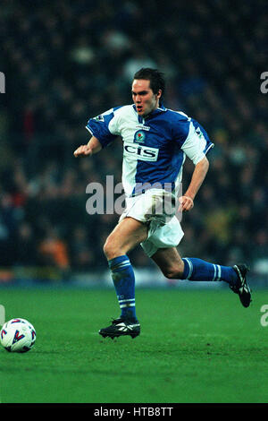 JASON MCATEER BLACKBURN ROVERS FC 30 January 1999 Stock Photo