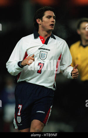 FRANK LAMPARD ENGLAND U21 & WEST HAM UTD FC 03 September 1999 Stock