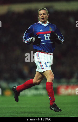 EMMANUEL PETIT FRANCE & ARSENAL FC 10 February 1999 Stock Photo