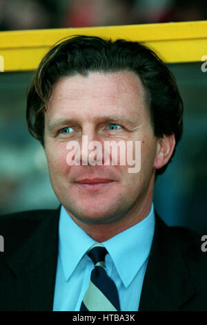 PETER JACKSON HUDDERSFIELD TOWN FC MANAGER 14 February 1999 Stock Photo