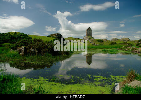 Smailholm Tower, Scottish Borders Stock Photo